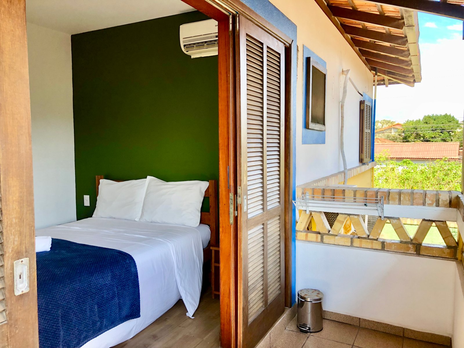 Pousada Natur Campeche - Suíte com sacada vista